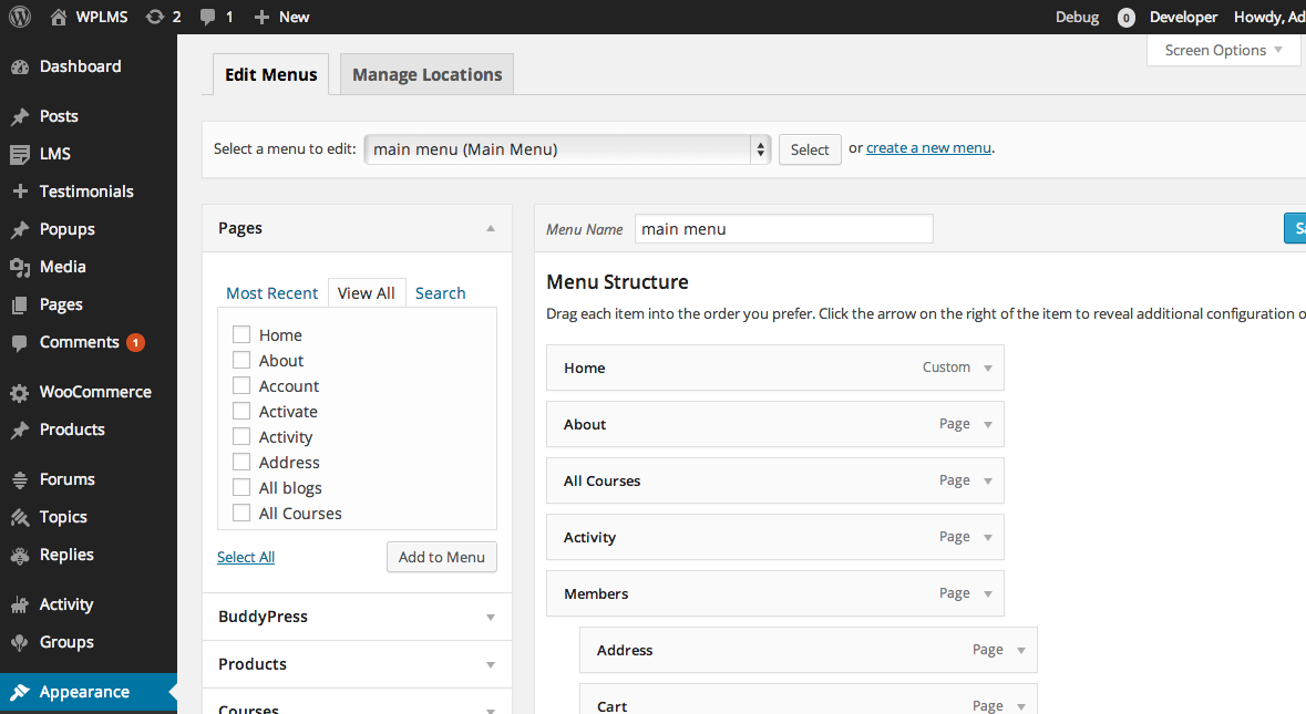 wplms-menu1